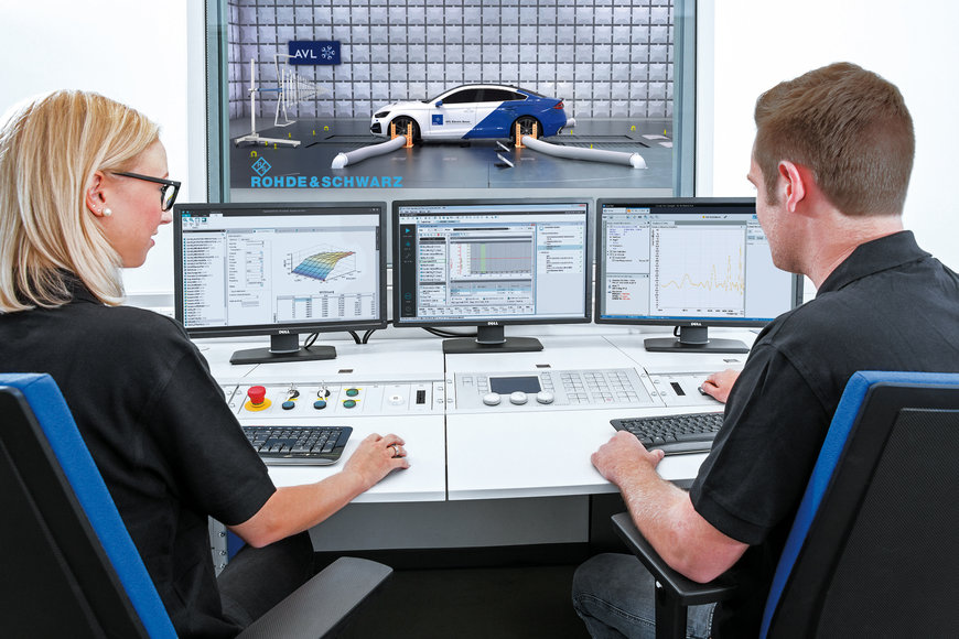 AVL y Rohde & Schwarz trabajan conjuntamente para automatizar y agilizar ensayos de EMC con simulación de condiciones de conducción reales